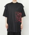 ＜ALMOSTBLACK＞KIMONO LAYRED BIG PRINT T-SHIRTS