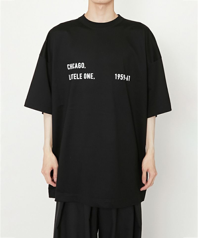 ＜ALMOSTBLACK＞KIMONO BIG PRINT T-SHIRTS
