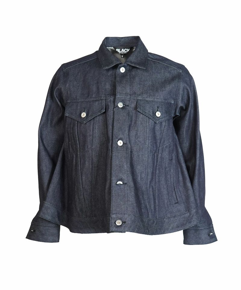 BLACK COMME des GARCONS＞12ozデニムジャケット (1Q-J001-052