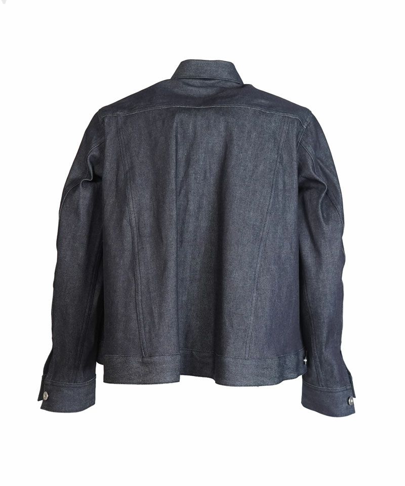 BLACK COMME des GARCONS＞12ozデニムジャケット (1Q-J001-052