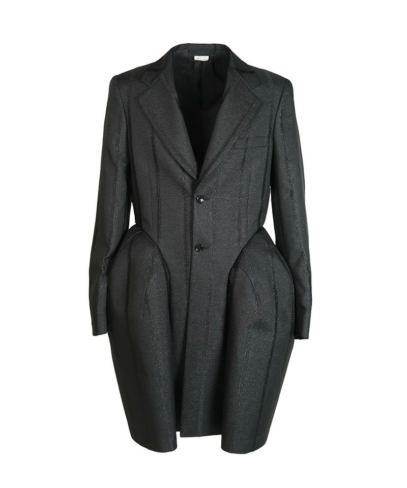 COMME des GARCONS HOMME PLUS＞エステルサージ空羽ストライプ