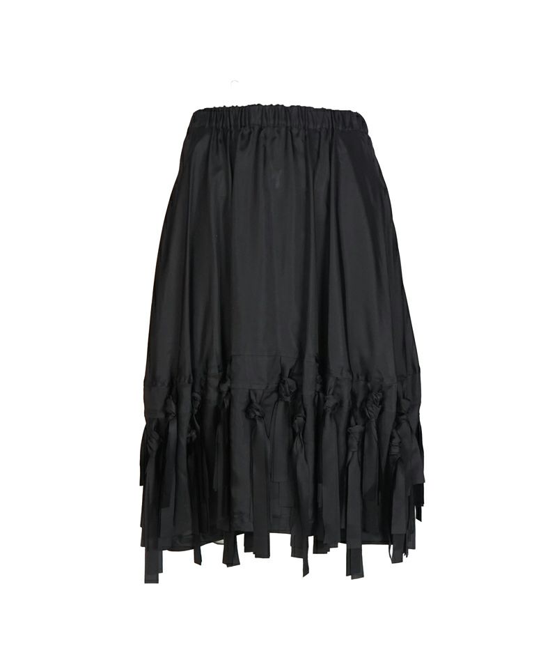 BLACK COMME des GARCONS＞キュプラタフタスカート (1Q-S005-052