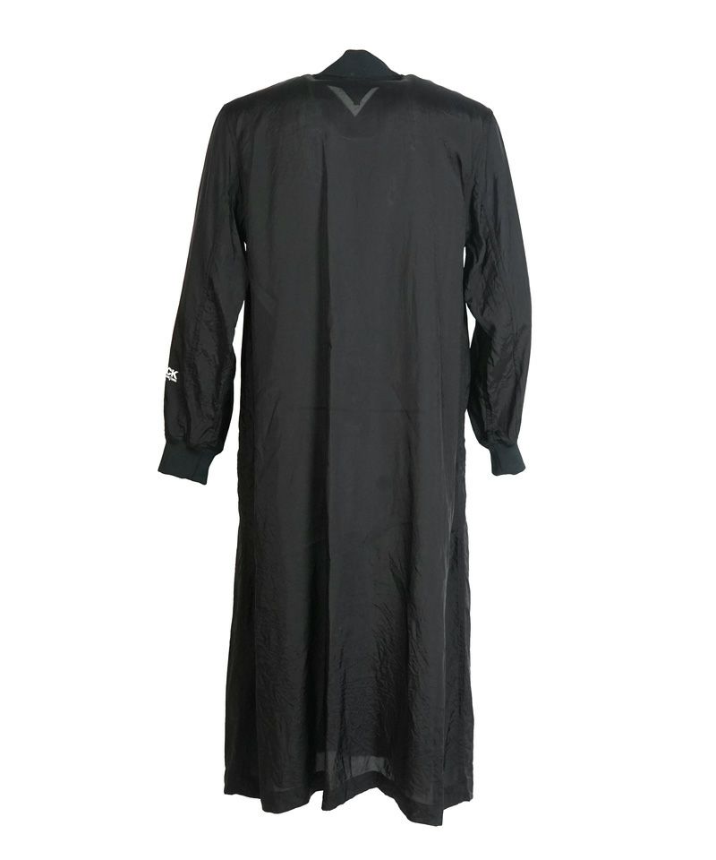 BLACK COMME des GARCONS＞キュプラタフタ 製品洗いコート (1Q-C003