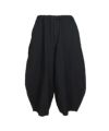 ＜BLACK COMME des GARCONS＞エステルギャバジン 製品後加工 パンツ (1Q-P003-052)