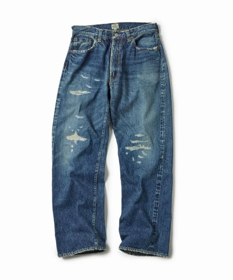 ＜GOLD＞14oz. DENIM 5POCKET STRAIGHT PANTS
