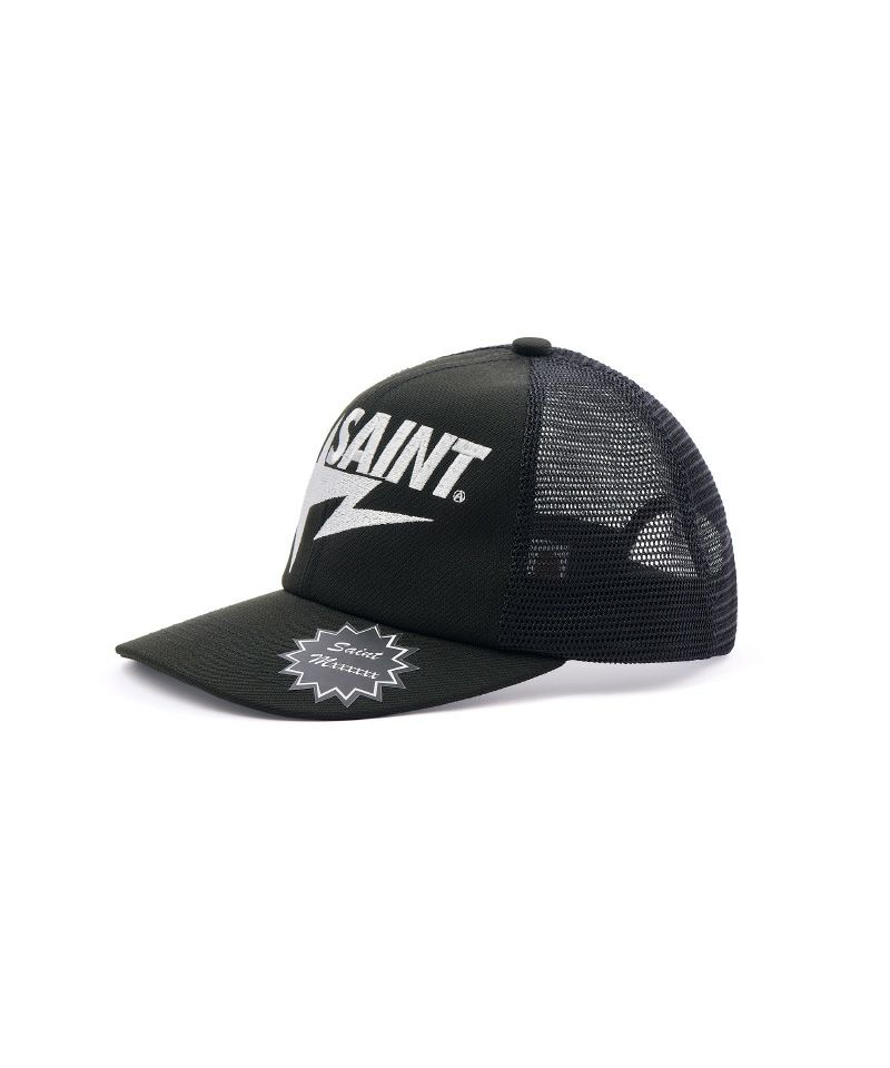 SAINT MICHAEL＞BAPE_MESH CAP/BLK | MAKES ONLINE STORE
