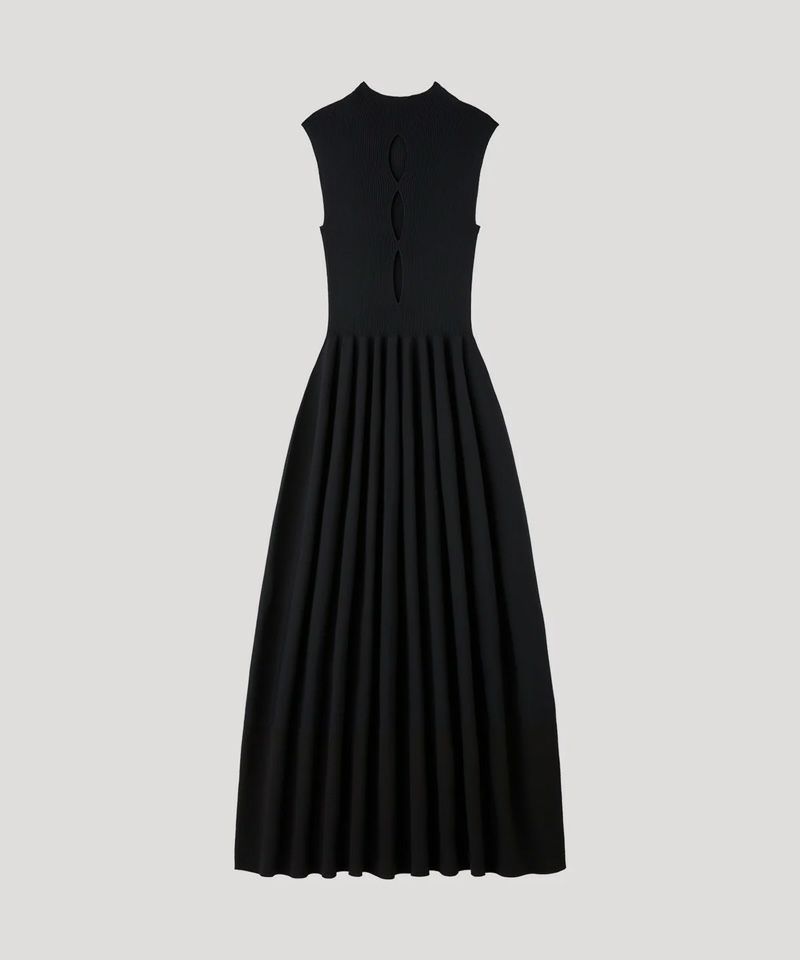 RIVULET SLEEVELESS EYELET DRESS