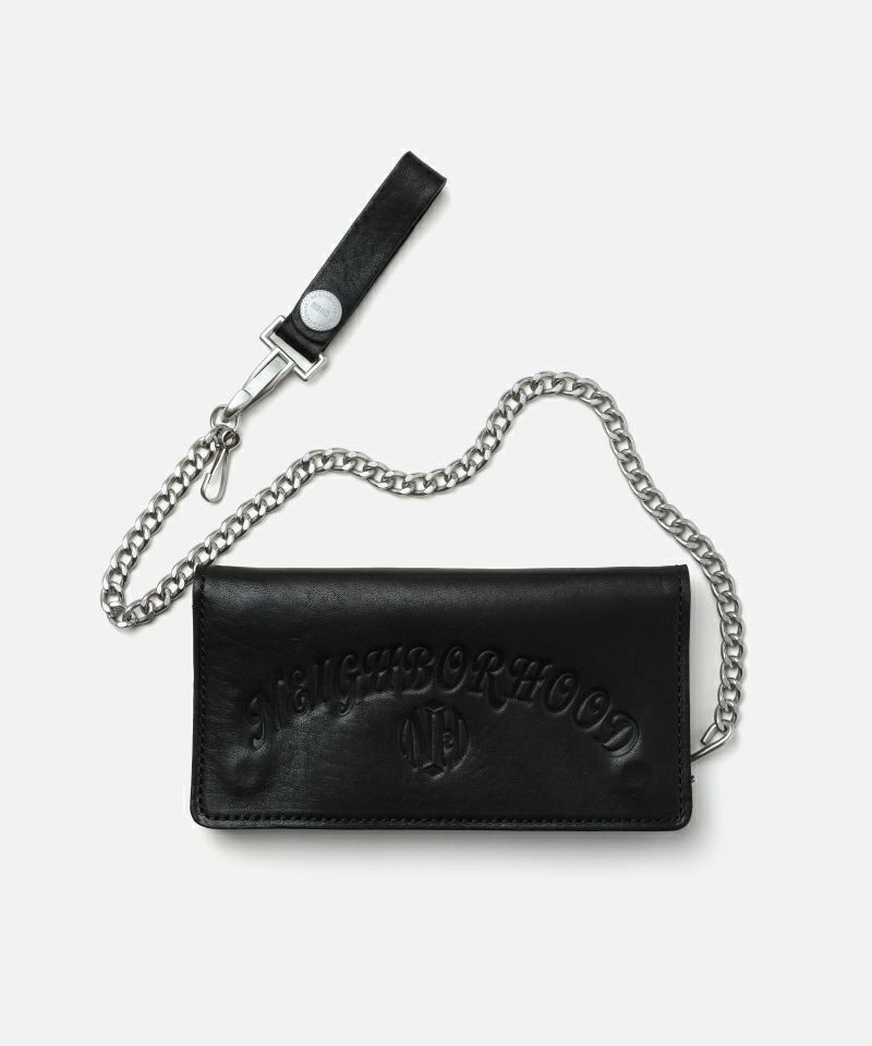 NEIGHBORHOOD＞LEATHER TRUCKER WALLET | MAKES ONLINE STORE