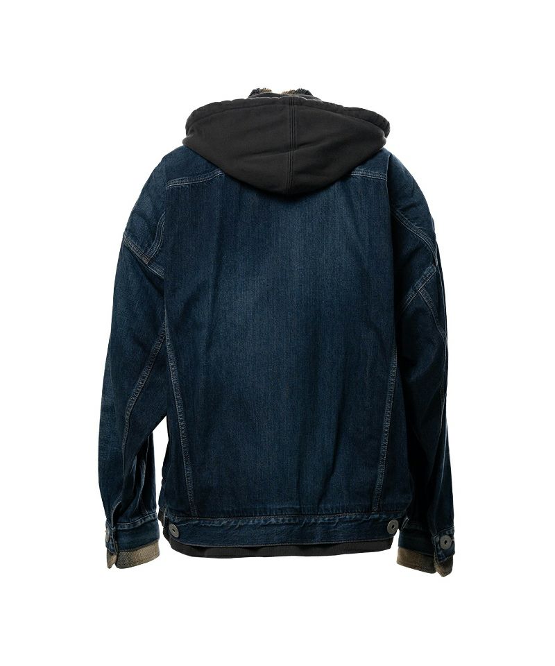 MAISON MIHARAYASUHIRO＞TRIPLE LAYERED DENIM JACKET | MAKES ONLINE