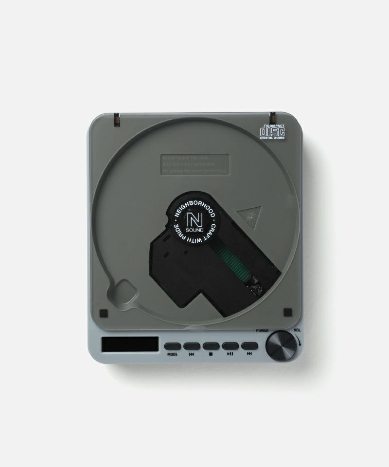 ポータブルプレーヤー NEIGHBORHOOD PORTABLE CD PLAYER 26SS NEIGHBORHOOD＞PORTABLE CD PLAYER | MAKES ONLINE STORE