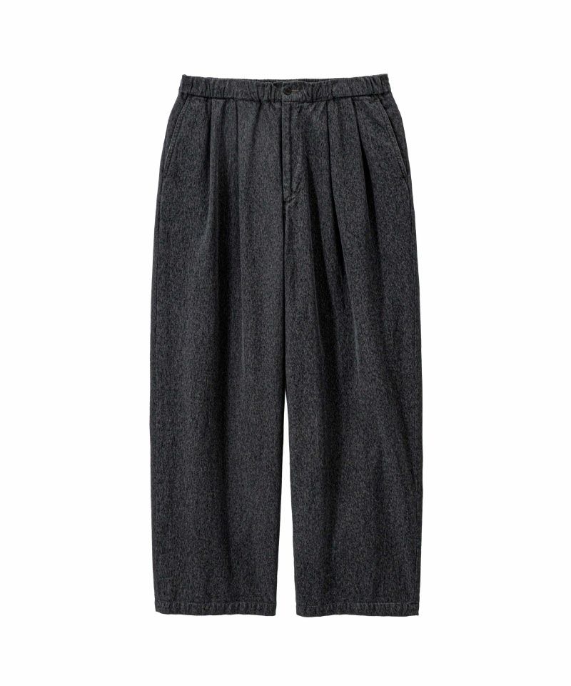＜Graphpaper＞Sulfur Dyed Gabardine Two Tuck Easy Pants